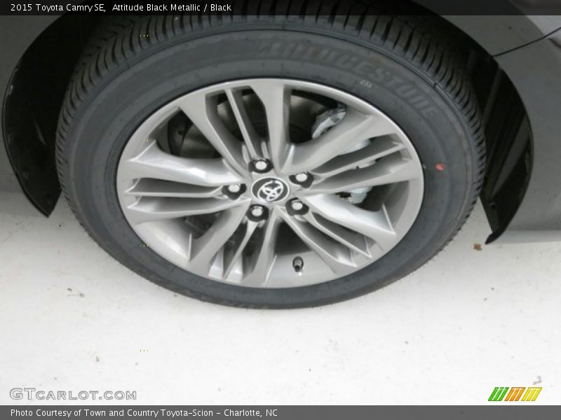 Attitude Black Metallic / Black 2015 Toyota Camry SE