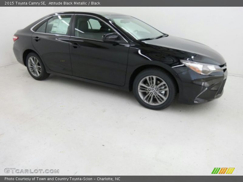 Attitude Black Metallic / Black 2015 Toyota Camry SE