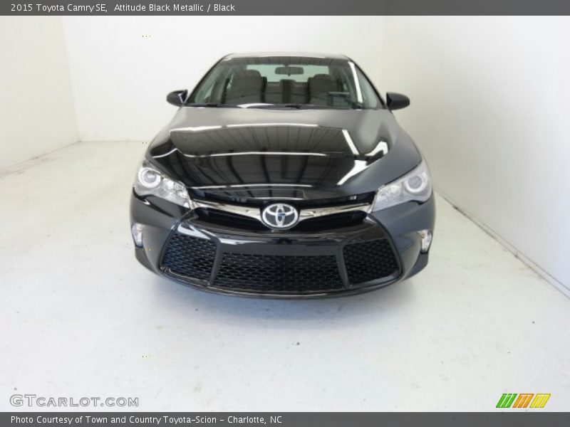 Attitude Black Metallic / Black 2015 Toyota Camry SE