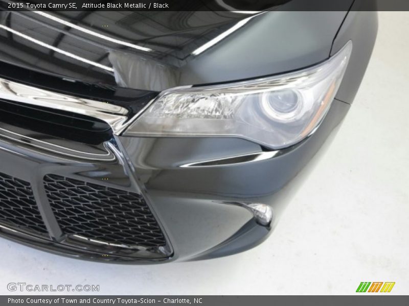 Attitude Black Metallic / Black 2015 Toyota Camry SE