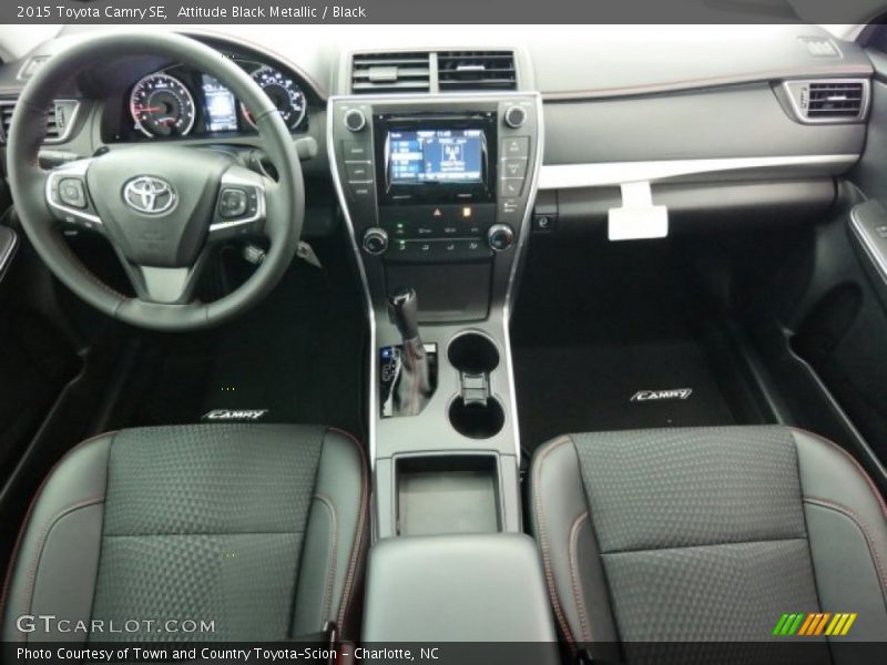 Attitude Black Metallic / Black 2015 Toyota Camry SE