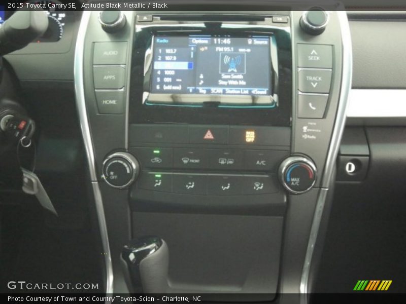 Attitude Black Metallic / Black 2015 Toyota Camry SE