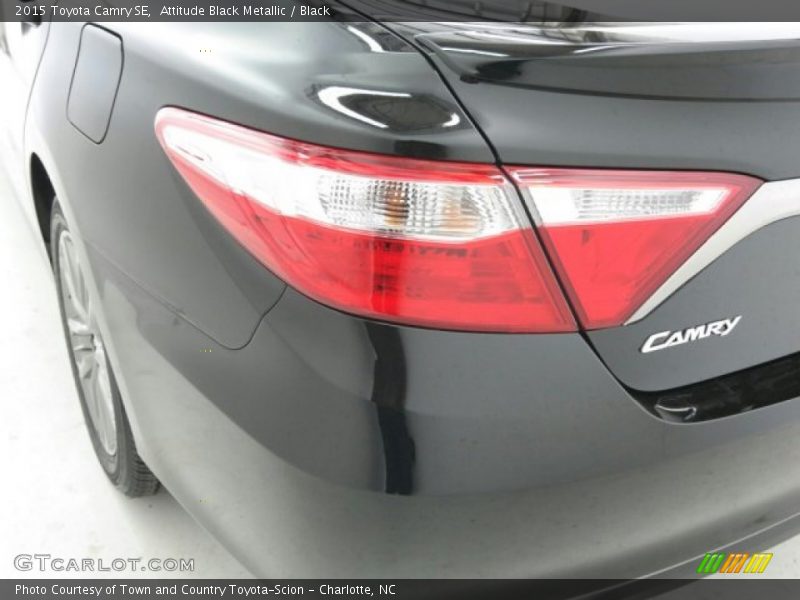 Attitude Black Metallic / Black 2015 Toyota Camry SE