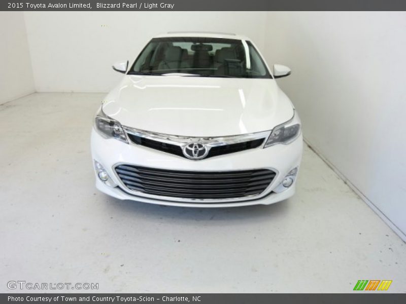 Blizzard Pearl / Light Gray 2015 Toyota Avalon Limited