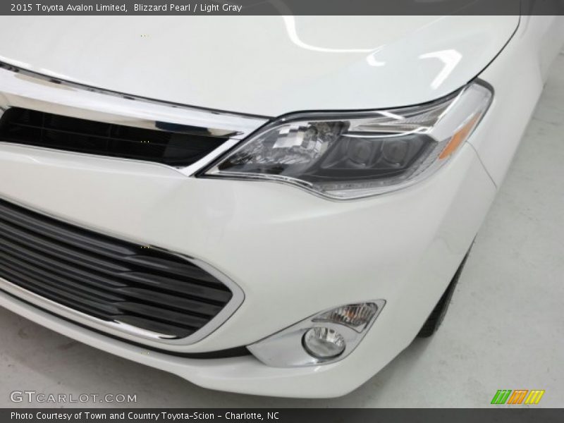 Blizzard Pearl / Light Gray 2015 Toyota Avalon Limited