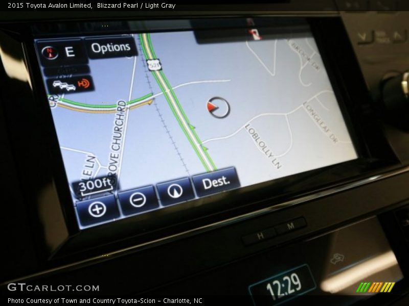 Blizzard Pearl / Light Gray 2015 Toyota Avalon Limited