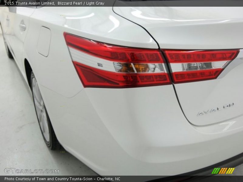 Blizzard Pearl / Light Gray 2015 Toyota Avalon Limited