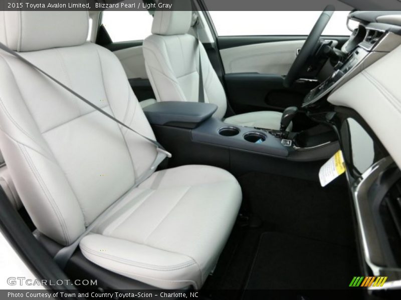Blizzard Pearl / Light Gray 2015 Toyota Avalon Limited
