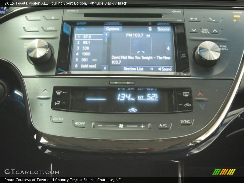 Attitude Black / Black 2015 Toyota Avalon XLE Touring Sport Edition