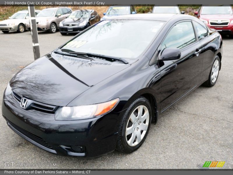 Front 3/4 View of 2008 Civic LX Coupe