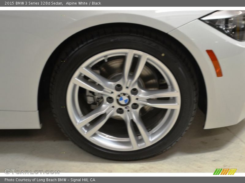 Alpine White / Black 2015 BMW 3 Series 328d Sedan