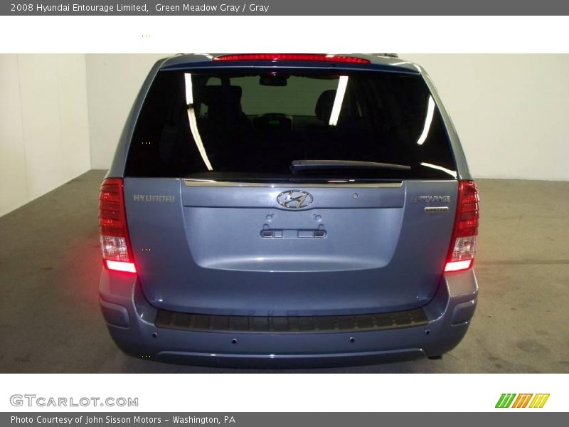 Green Meadow Gray / Gray 2008 Hyundai Entourage Limited