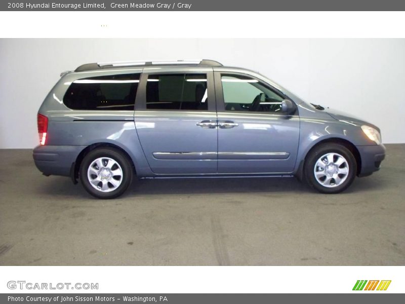 Green Meadow Gray / Gray 2008 Hyundai Entourage Limited