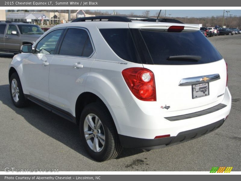 Summit White / Jet Black 2015 Chevrolet Equinox LT