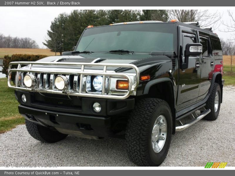 Black / Ebony Black 2007 Hummer H2 SUV