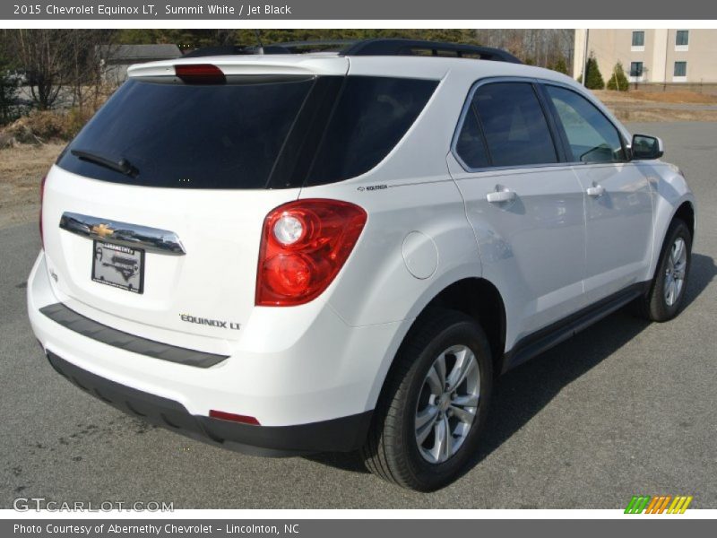 Summit White / Jet Black 2015 Chevrolet Equinox LT