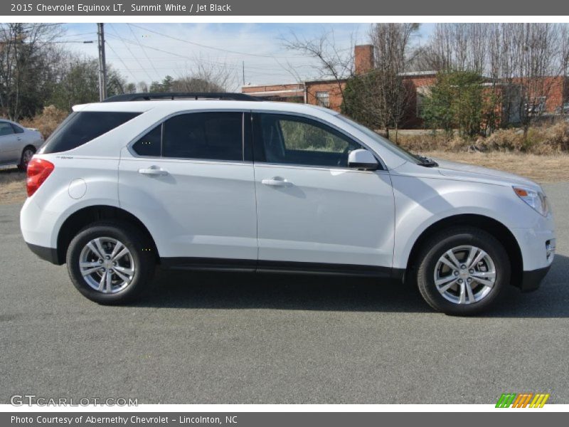 Summit White / Jet Black 2015 Chevrolet Equinox LT