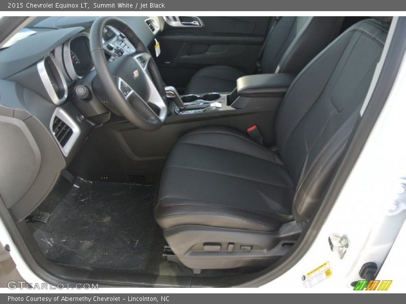 Summit White / Jet Black 2015 Chevrolet Equinox LT