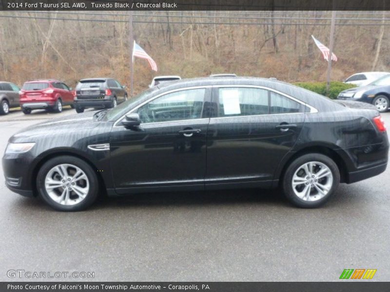 Tuxedo Black / Charcoal Black 2014 Ford Taurus SEL AWD