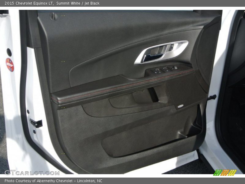 Summit White / Jet Black 2015 Chevrolet Equinox LT