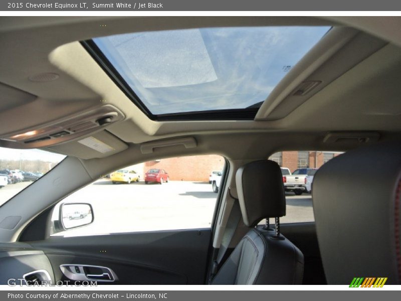Summit White / Jet Black 2015 Chevrolet Equinox LT