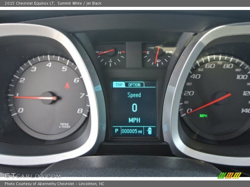 Summit White / Jet Black 2015 Chevrolet Equinox LT