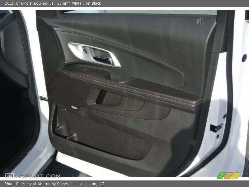 Summit White / Jet Black 2015 Chevrolet Equinox LT