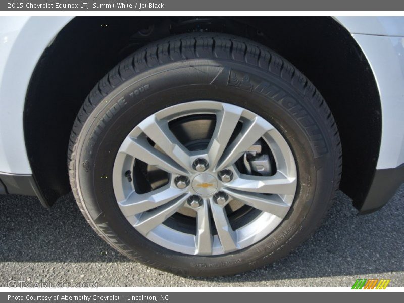 Summit White / Jet Black 2015 Chevrolet Equinox LT