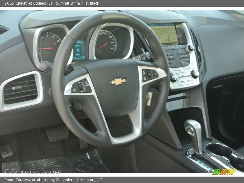 Summit White / Jet Black 2015 Chevrolet Equinox LT