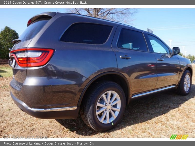 Granite Crystal Metallic / Black 2015 Dodge Durango SXT