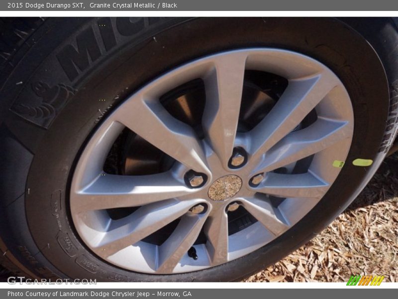 Granite Crystal Metallic / Black 2015 Dodge Durango SXT