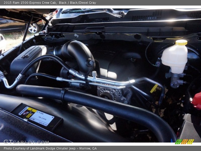 Black / Black/Diesel Gray 2015 Ram 1500 Express Crew Cab