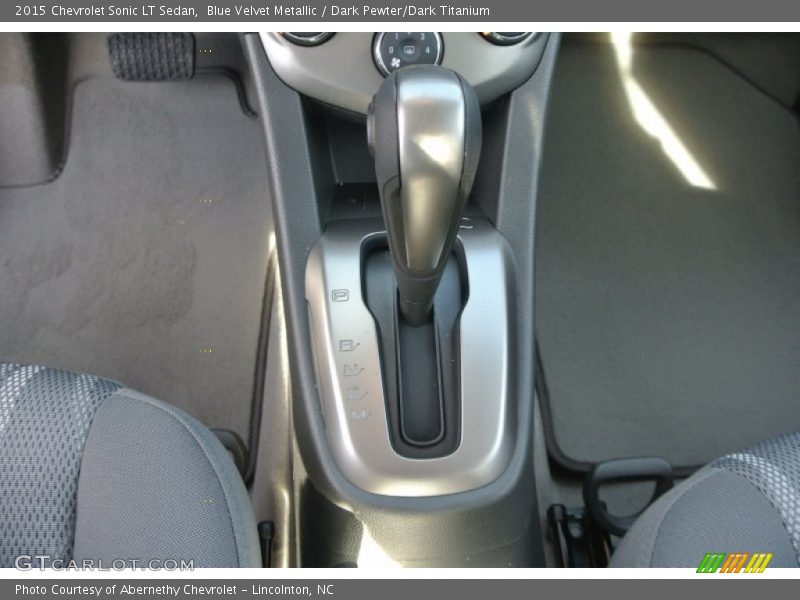 Blue Velvet Metallic / Dark Pewter/Dark Titanium 2015 Chevrolet Sonic LT Sedan