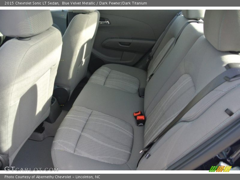 Blue Velvet Metallic / Dark Pewter/Dark Titanium 2015 Chevrolet Sonic LT Sedan