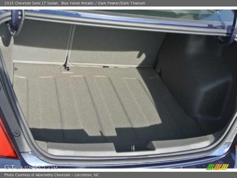 Blue Velvet Metallic / Dark Pewter/Dark Titanium 2015 Chevrolet Sonic LT Sedan