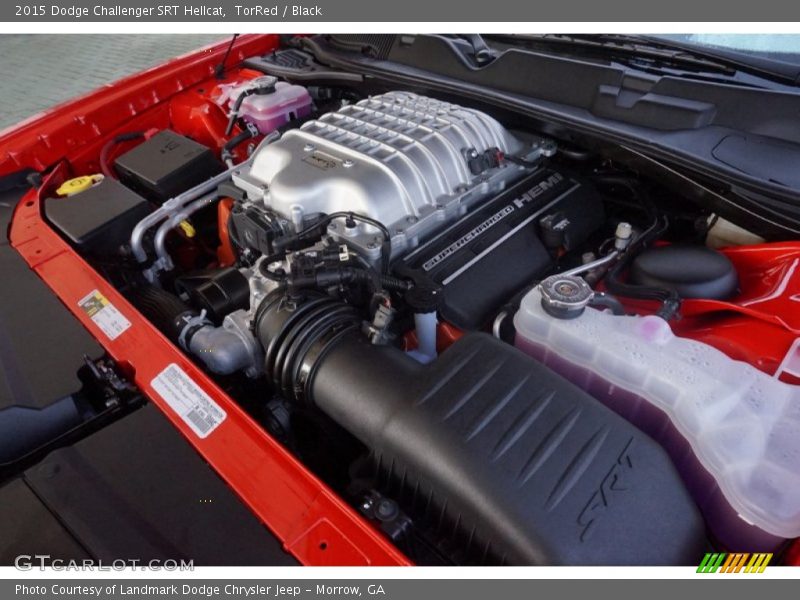  2015 Challenger SRT Hellcat Engine - 6.2 Liter SRT Hellcat HEMI Supercharged OHV 16-Valve VVT V8