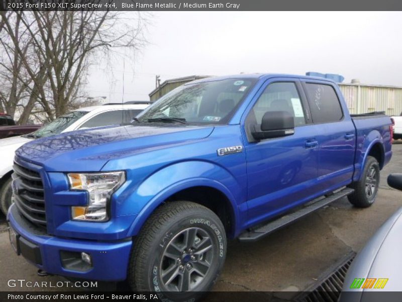 Front 3/4 View of 2015 F150 XLT SuperCrew 4x4