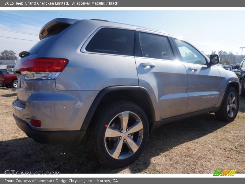 Billet Silver Metallic / Black 2015 Jeep Grand Cherokee Limited