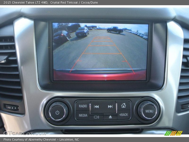 Crystal Red Tintcoat / Cocoa/Dune 2015 Chevrolet Tahoe LTZ 4WD