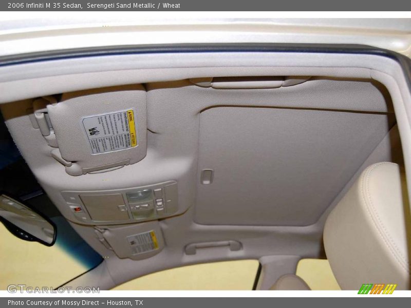 Serengeti Sand Metallic / Wheat 2006 Infiniti M 35 Sedan