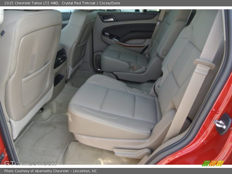 Crystal Red Tintcoat / Cocoa/Dune 2015 Chevrolet Tahoe LTZ 4WD