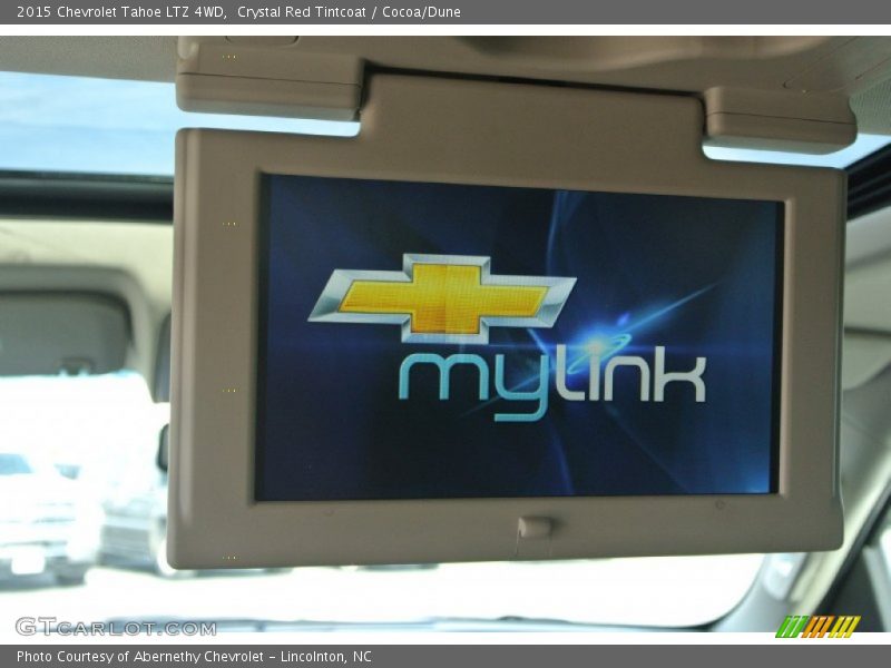Crystal Red Tintcoat / Cocoa/Dune 2015 Chevrolet Tahoe LTZ 4WD
