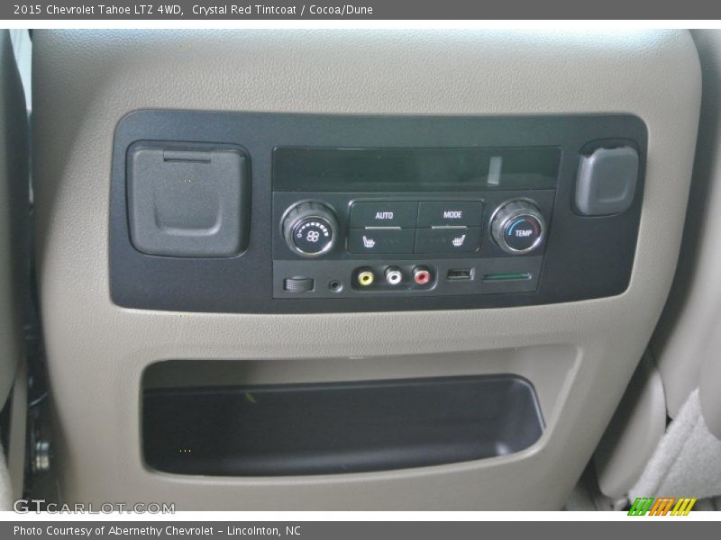 Crystal Red Tintcoat / Cocoa/Dune 2015 Chevrolet Tahoe LTZ 4WD