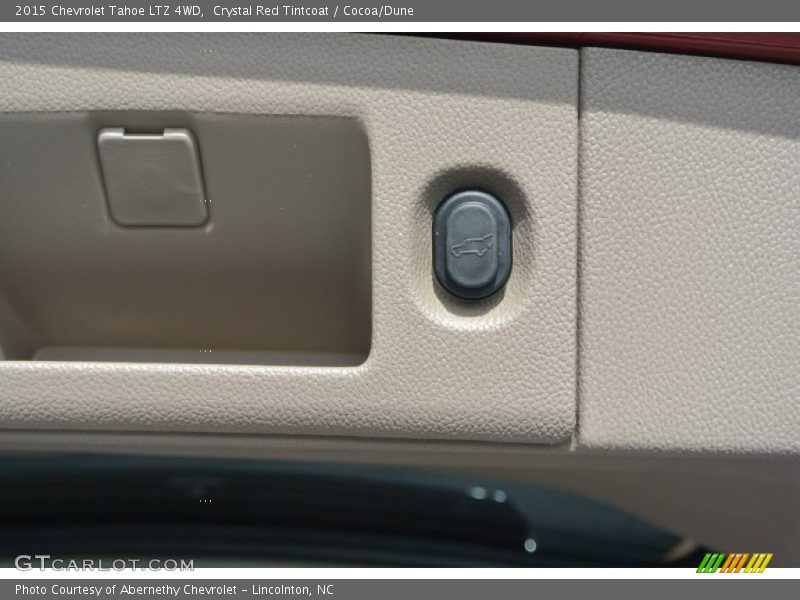 Crystal Red Tintcoat / Cocoa/Dune 2015 Chevrolet Tahoe LTZ 4WD