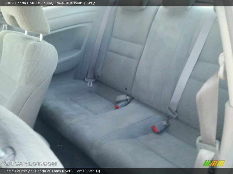 Royal Blue Pearl / Gray 2009 Honda Civic EX Coupe