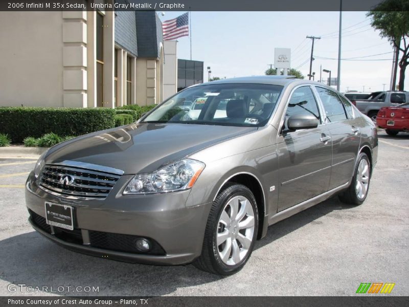 Umbria Gray Metallic / Graphite 2006 Infiniti M 35x Sedan