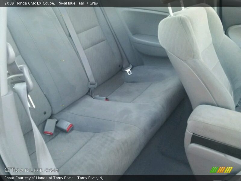 Royal Blue Pearl / Gray 2009 Honda Civic EX Coupe