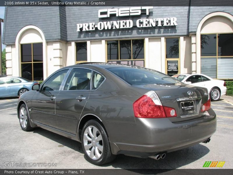 Umbria Gray Metallic / Graphite 2006 Infiniti M 35x Sedan