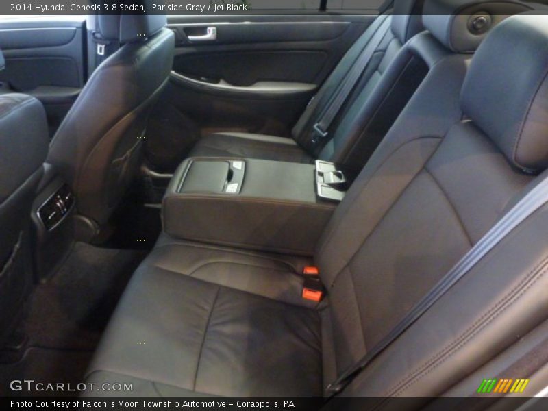Parisian Gray / Jet Black 2014 Hyundai Genesis 3.8 Sedan