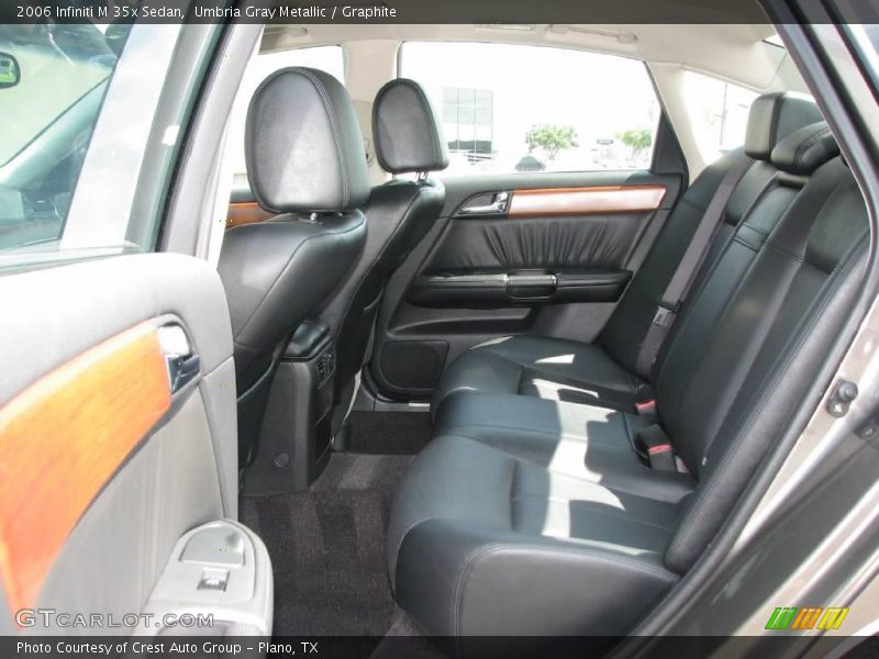 Umbria Gray Metallic / Graphite 2006 Infiniti M 35x Sedan